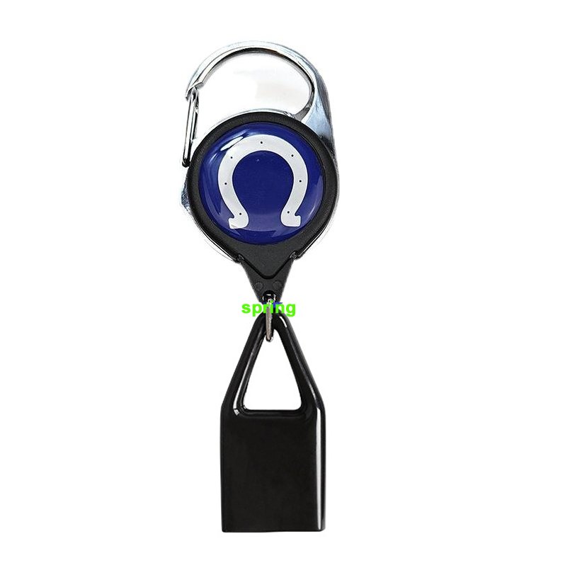 USA Rugby Fans Gifts Football Retractable Badge Reel Lighter Clipper Leash Retractable Keychain Premium Badge Holder