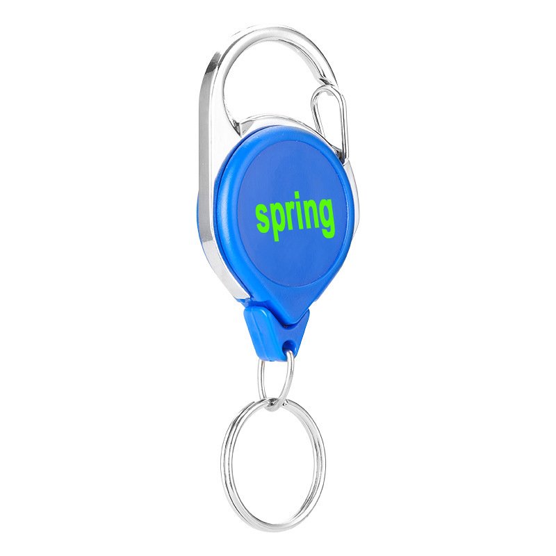 USA Rugby Fans Gifts Football Retractable Badge Reel Lighter Clipper Leash Retractable Keychain Premium Badge Holder