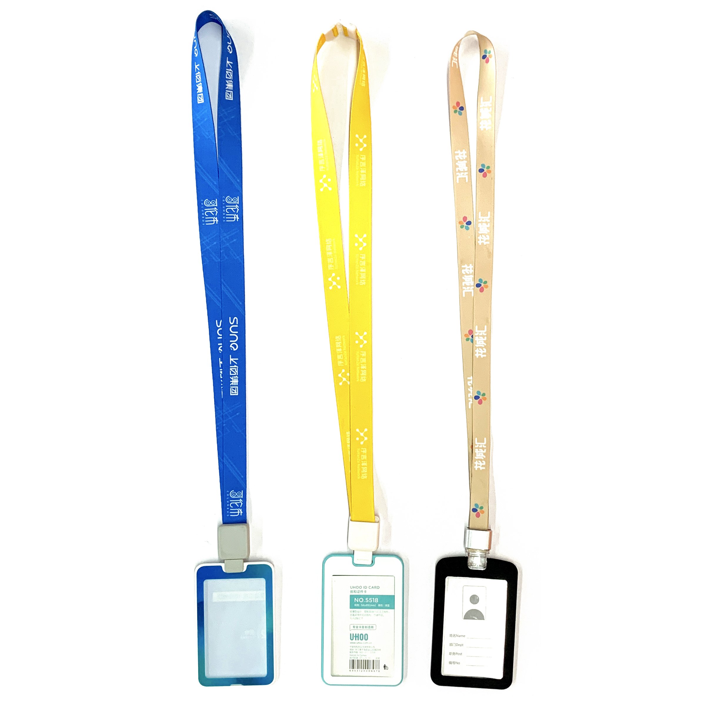 High Quality Custom Printing Logo Neck Polyester Lanyards With Logo Custom Lanyards With Logo Custom For Promotional