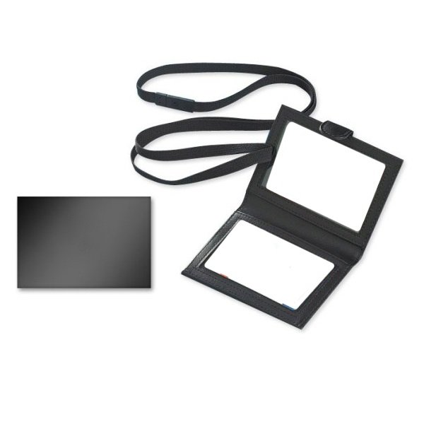 Customized Logo Id Card Badge Holder With Lanyard