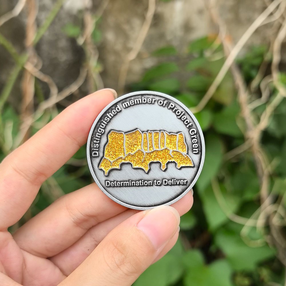 Customized Soft Hard Enamel 2D 3D Gold Silver Brass Zinc Alloy Challenge Souvenir Coin Holder Metal Commemorative Challenge Coin