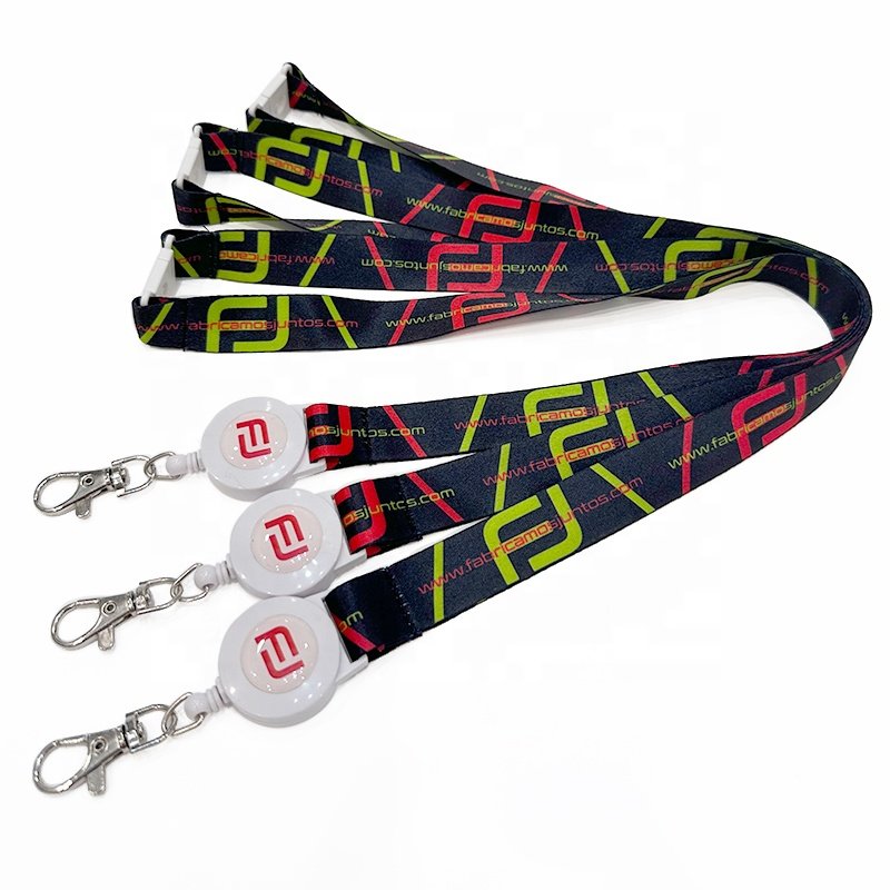 Nurse Retractable Badge Lanyard Wholesale Printing Logo Breakaway Lanyard With Id Card Badge Holder