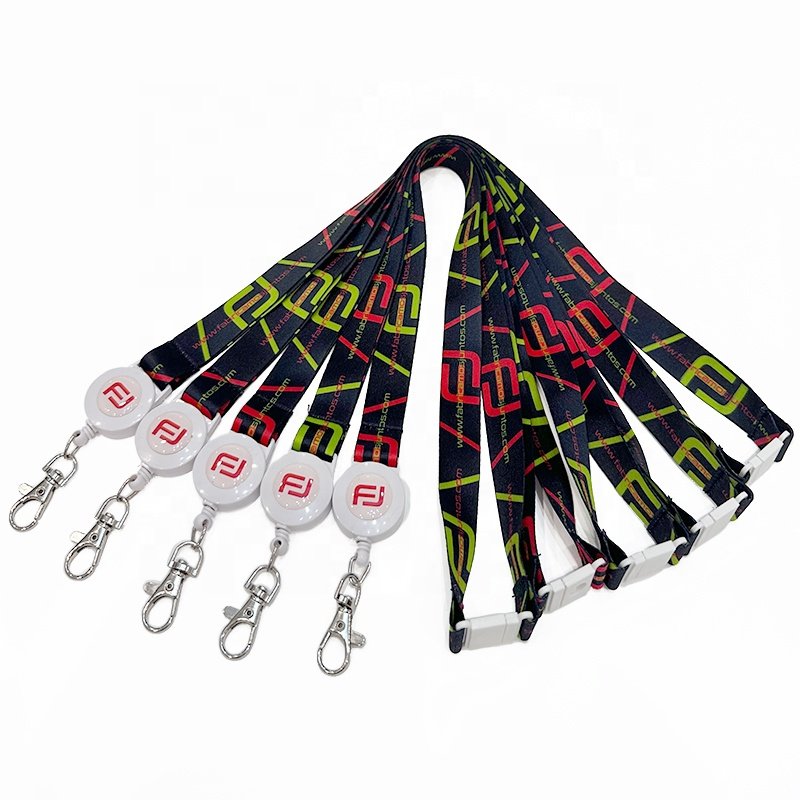 Nurse Retractable Badge Lanyard Wholesale Printing Logo Breakaway Lanyard With Id Card Badge Holder