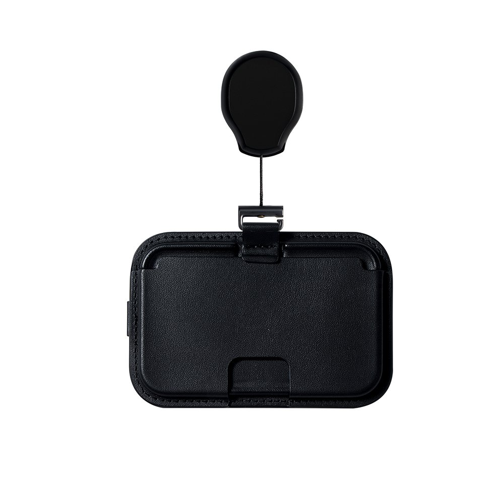 Hot Selling Custom Logo Anti-scratch Anti-rfid Leather Name Tag Id Card Badge Holder with Lanyard Porta Tarjetas Para Identidad