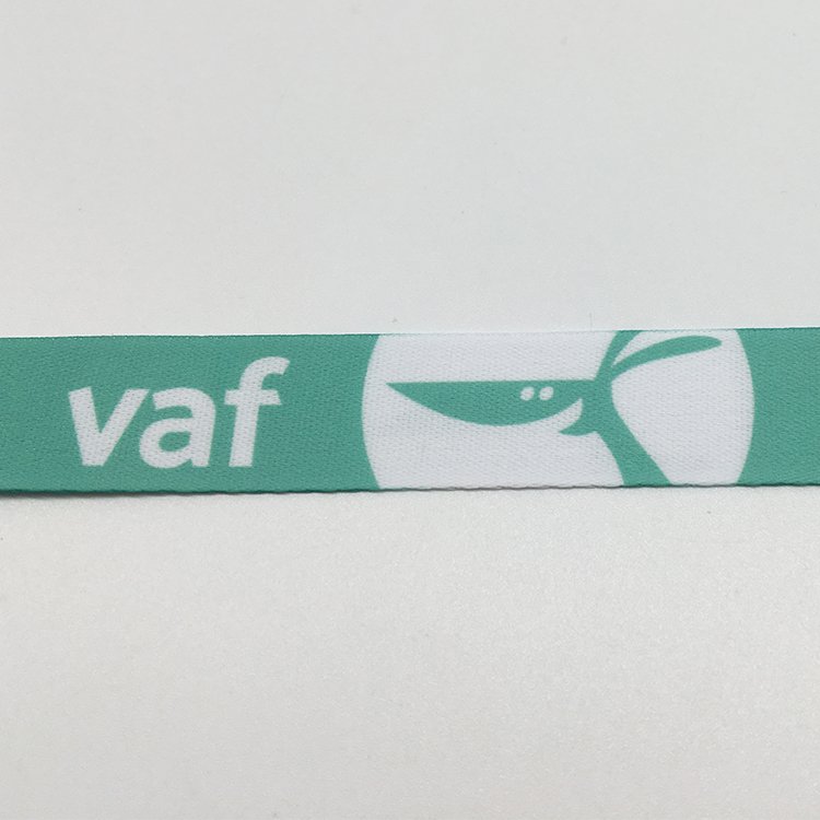 High Quality Custom Fashion Fancy Blue Branded Printed Student ID Name Card Badge Holder Lanyard With Logo Custom