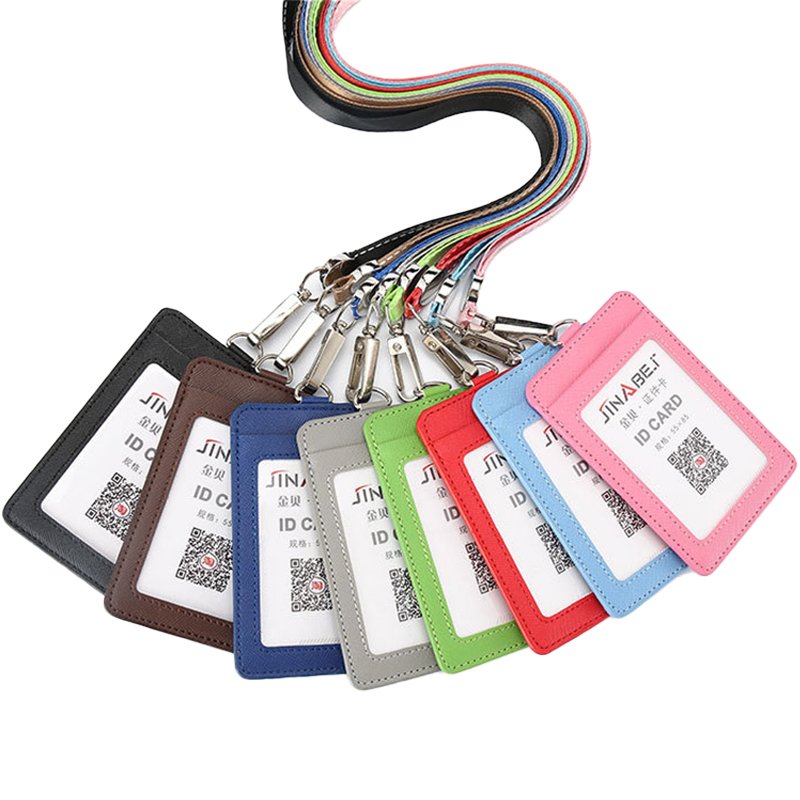Smart ID Badge Holder Credit Card Holder ID Holder Zipper pocket