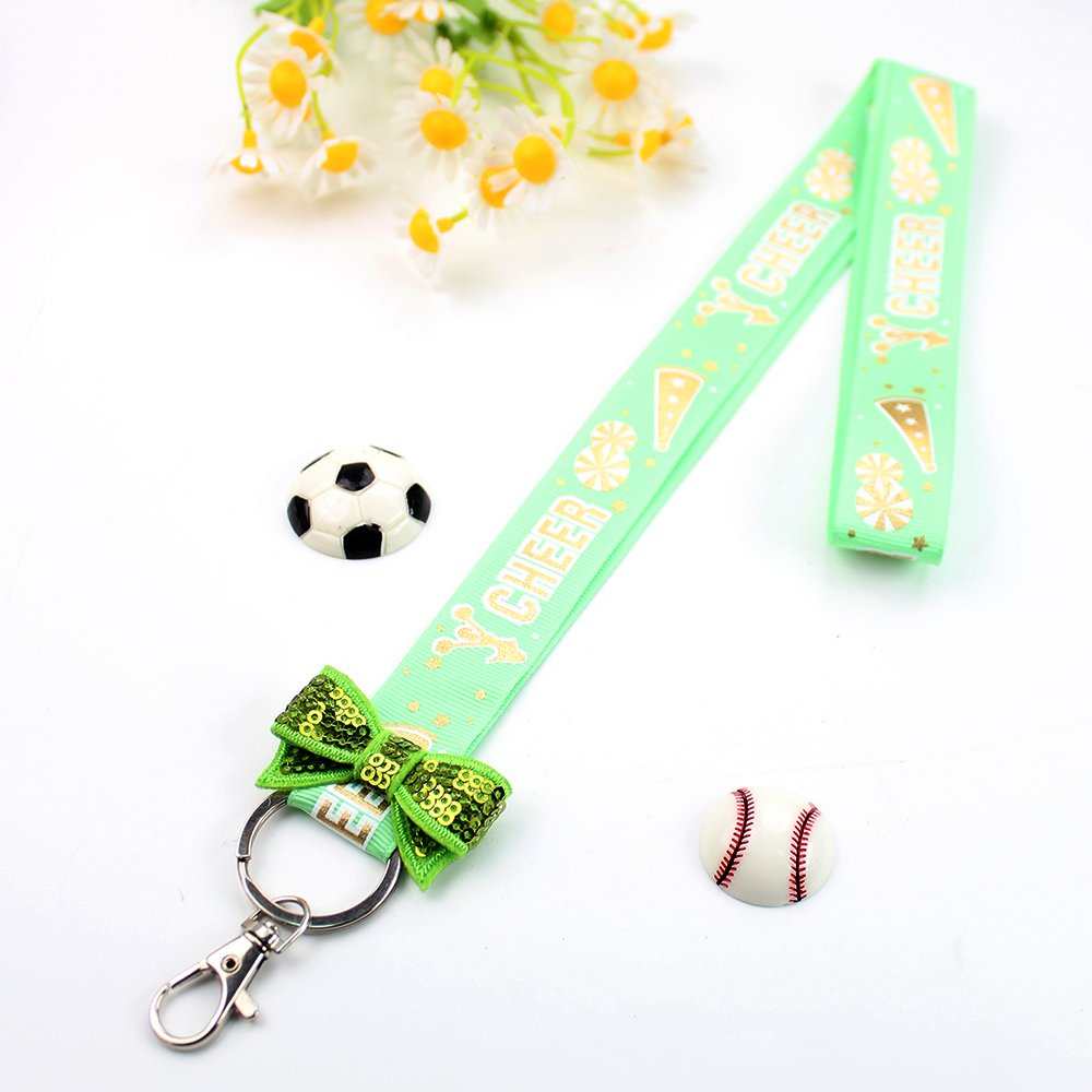 18inch Student Pass Lanyard Neck Hanging Lanyards For Keys Id Card Holder Employee Card Badge Holder Sport Cheerleading Keyring