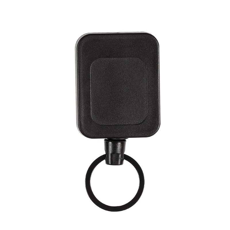 Men good quality Metal heavy duty key ring retractable badge reel with holder