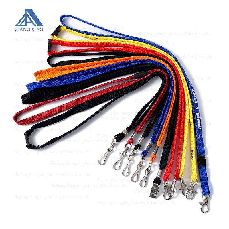 Black Long Neck Strap Band Lanyard For Phone, USB, Key, ID Name Tag Badge Holder
