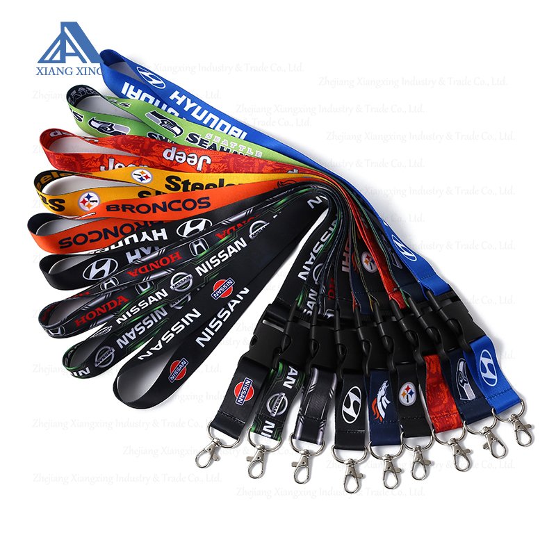 Black Long Neck Strap Band Lanyard For Phone, USB, Key, ID Name Tag Badge Holder