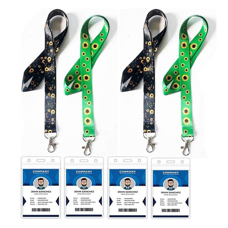 4x6 Inch Waterproof Vertical ID Badge Holder A6 Size Card Holder Pouches IC Card Plastic Pocket Protector