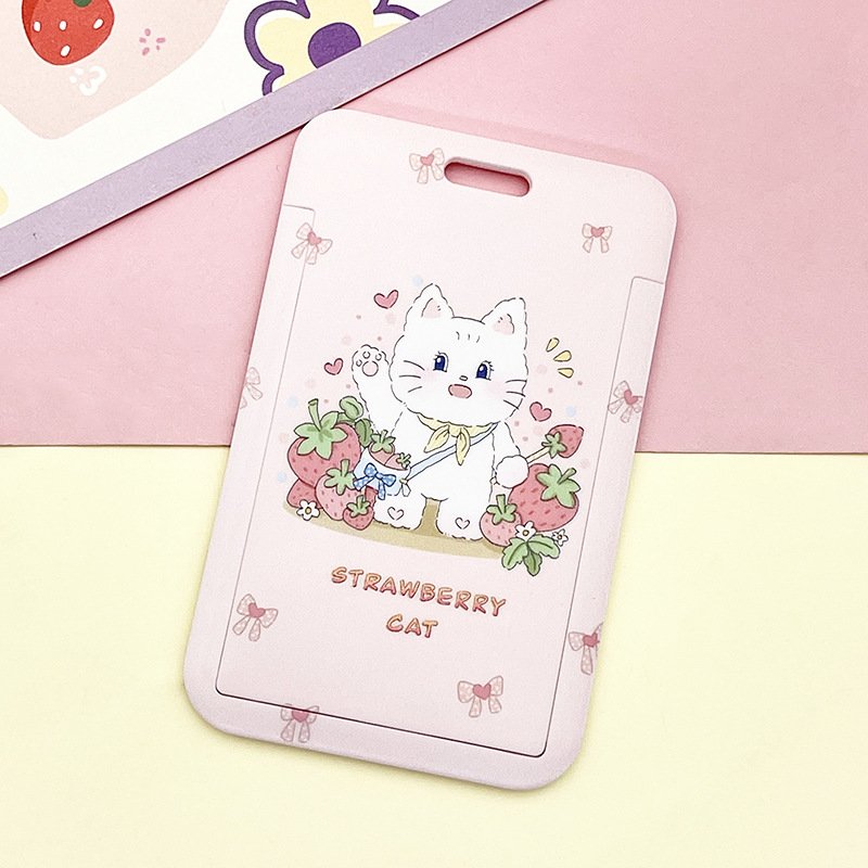 Chess Badge Cute Little Cat Cartoon Holder Oem Customized Custom Pattern Custom Card Holder Chess Tournament Chess Oem