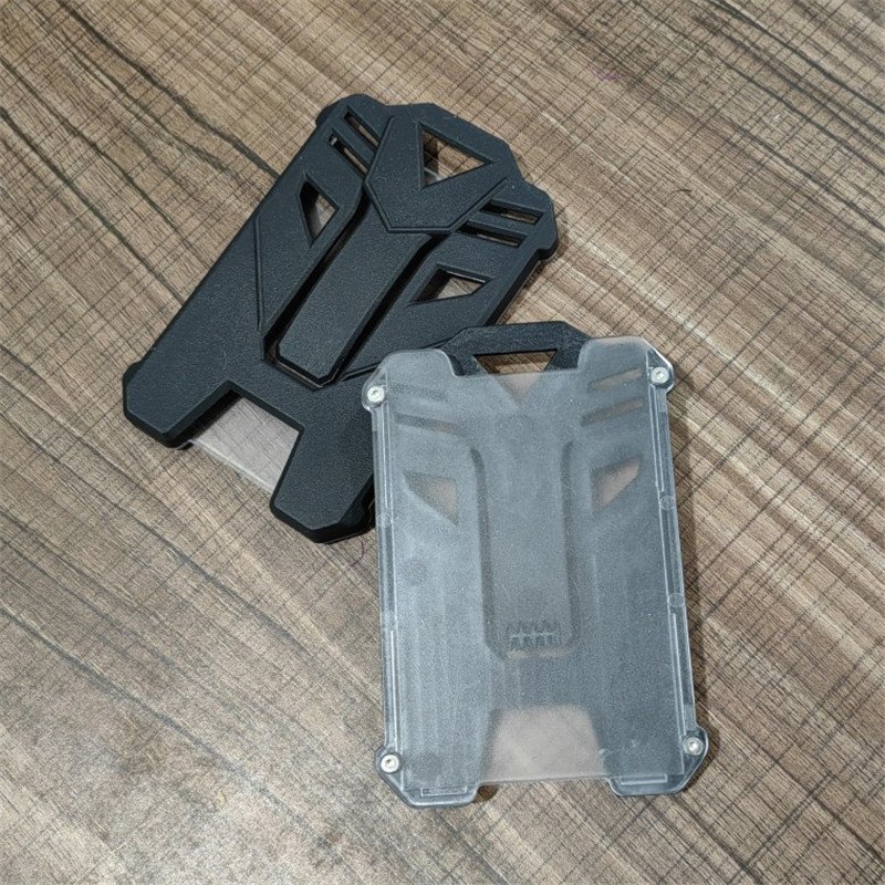 American Style Heavy Duty Durable Hard Plastic ID Card Holder Portable Tactical Badge Holders