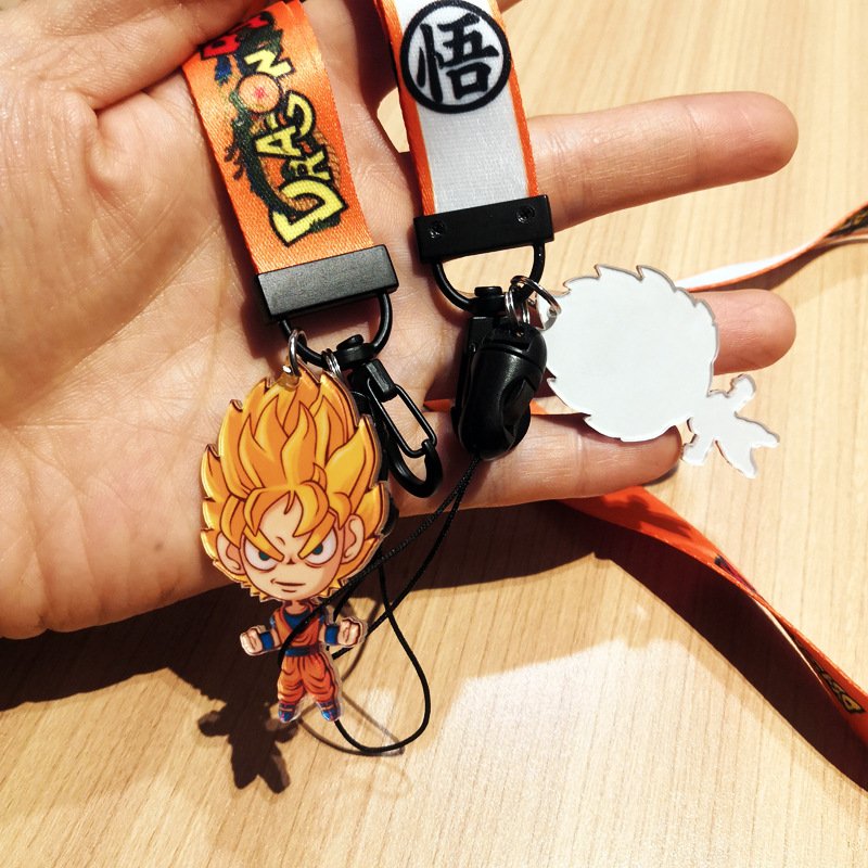 Dragonballl Anime multiple id working card badge holder with lanyard