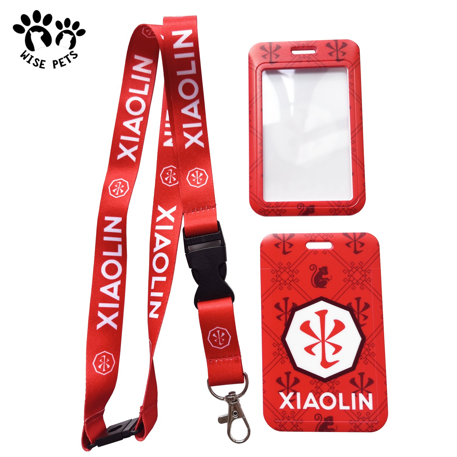 New Design ABS Hard Name Tag Card Sleeve Custom Sublimation Print Neck Lanyard Plastic Badge Holder Personalized Id Card Holder