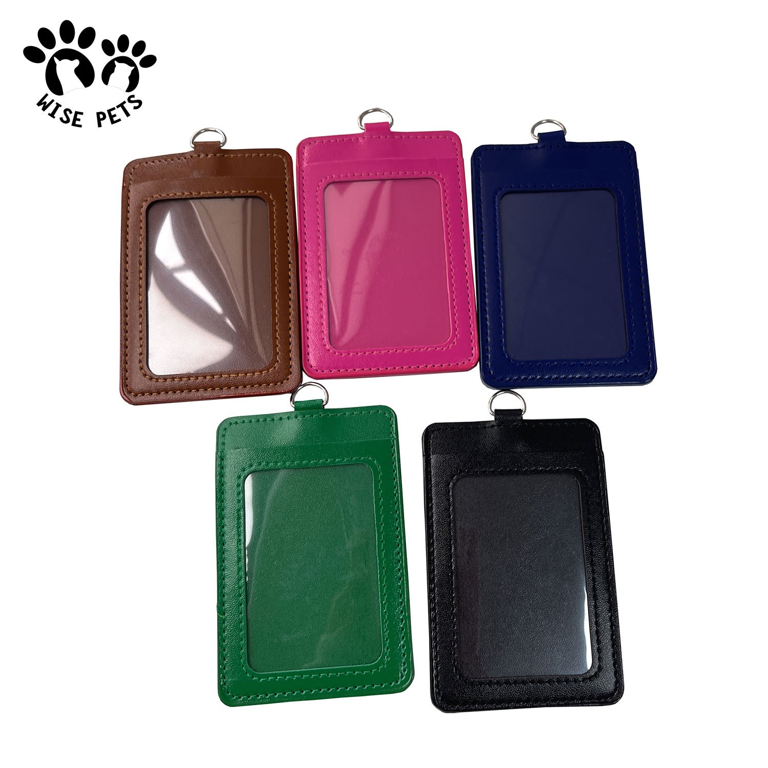 New Design ABS Hard Name Tag Card Sleeve Custom Sublimation Print Neck Lanyard Plastic Badge Holder Personalized Id Card Holder