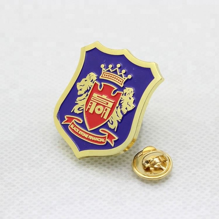 Pin Badge Manufacturer Patterned Holder Enamel Volunteer Custom Round With Logo Ireland Football Badges Army Metal Makers