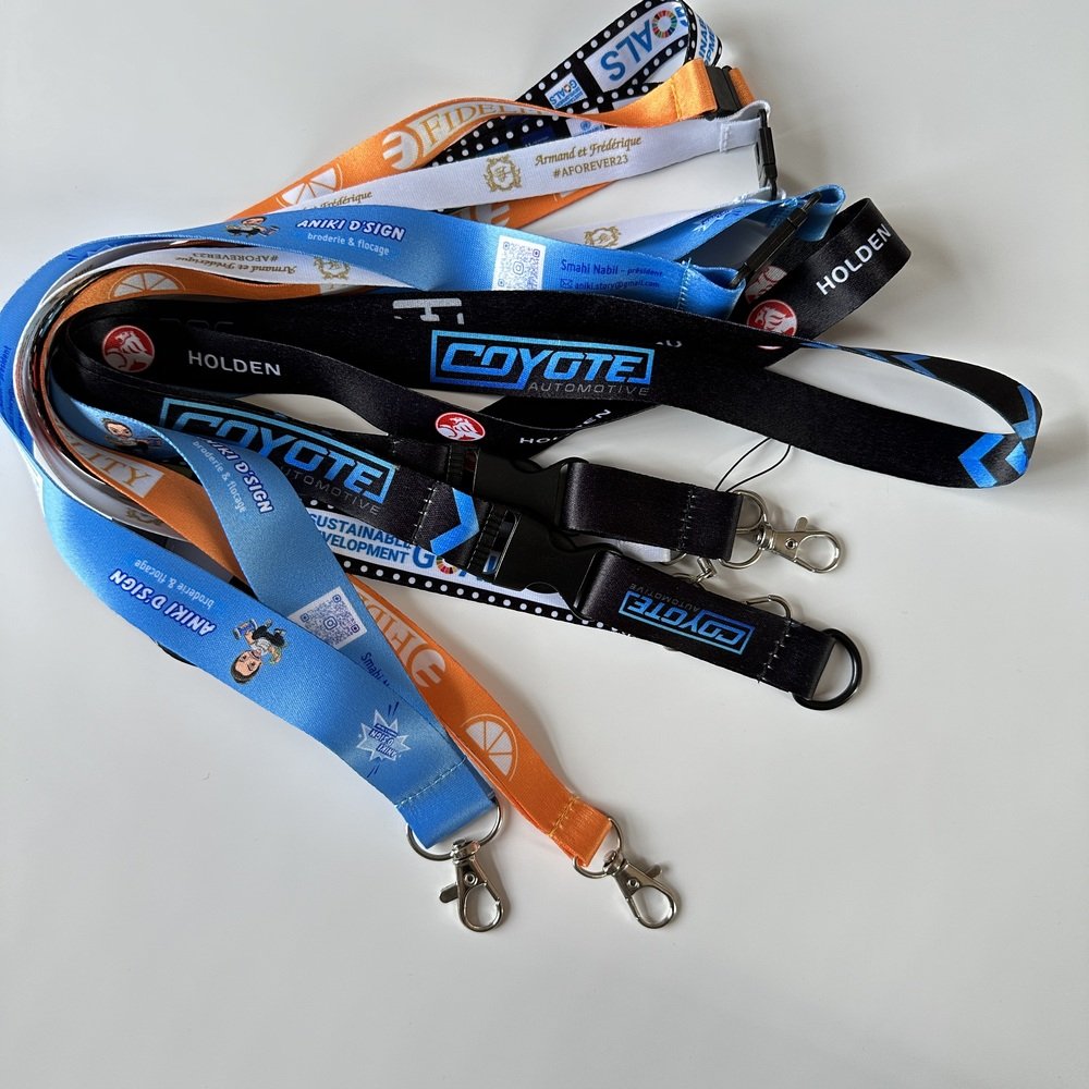 Promotion Cheap High Quality Custom Printing Logo Neck Polyester Lanyards Factory Hot Sale Lanyards With Logo Custom