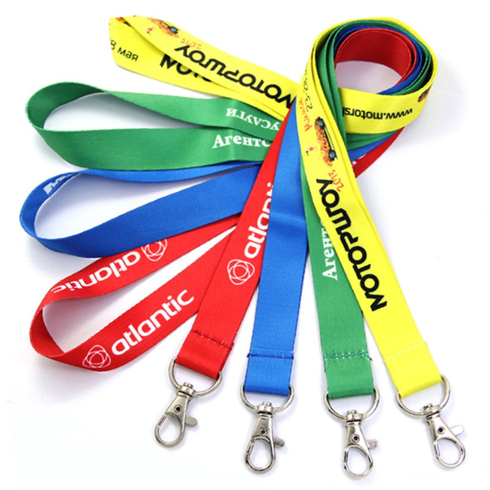 Promotion Cheap High Quality Custom Printing Logo Neck Polyester Lanyards Factory Hot Sale Lanyards With Logo Custom