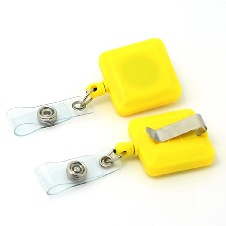 High Quality Customized Design Card Holder Badge holder retractable Reels with Logo