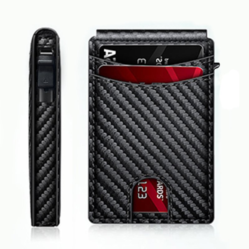 Modern Credit Card Holder Bifold Tactical Sublimation Wallet Blank Slim Leather Wallet For Men