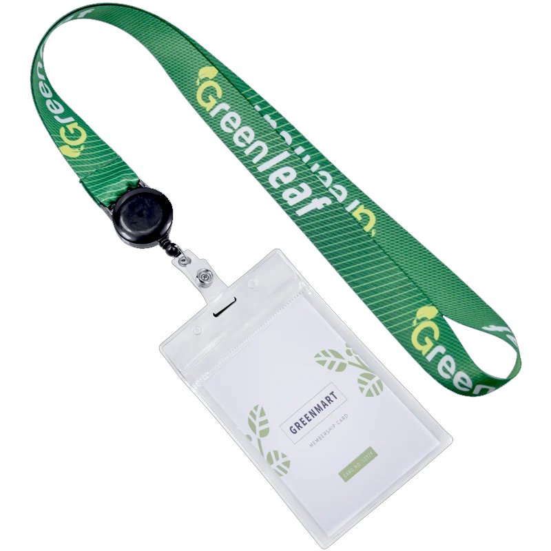 Custom Badge Reel Full Color Custom Lanyards With Badge Holder Printed Lanyard With Card Holders id lace lanyard