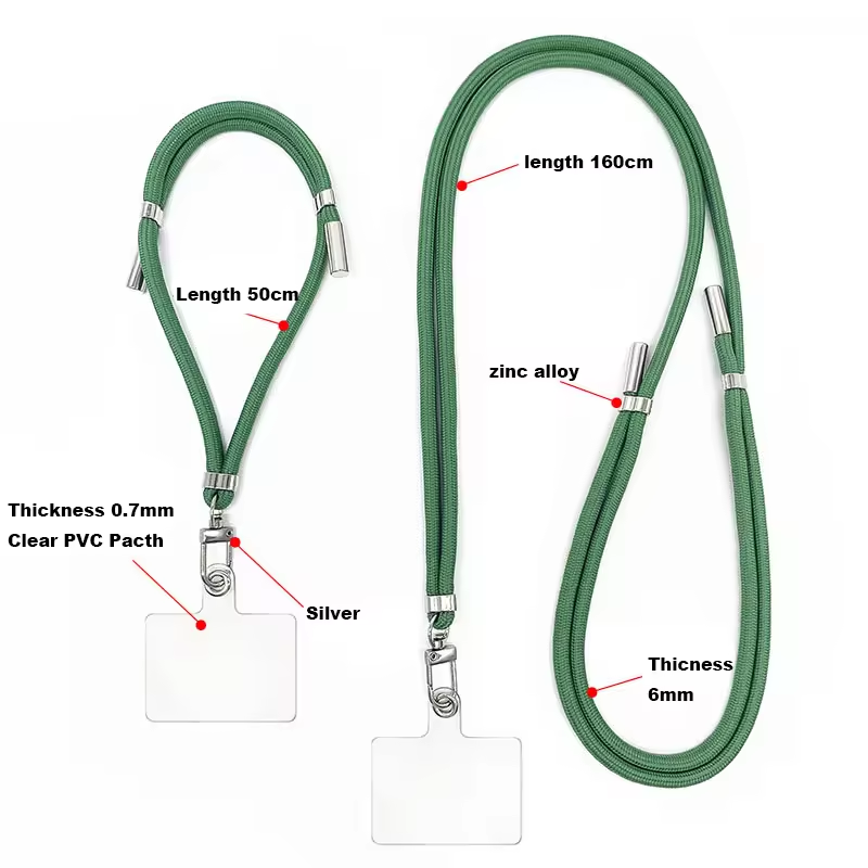 Hot Deal Nylon Teacher Lanyard Multi-Function With Logo Custom Cell Phone Lanyard Woven Card Lanyards