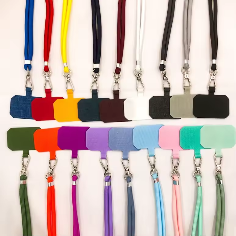 Hot Deal Nylon Teacher Lanyard Multi-Function With Logo Custom Cell Phone Lanyard Woven Card Lanyards