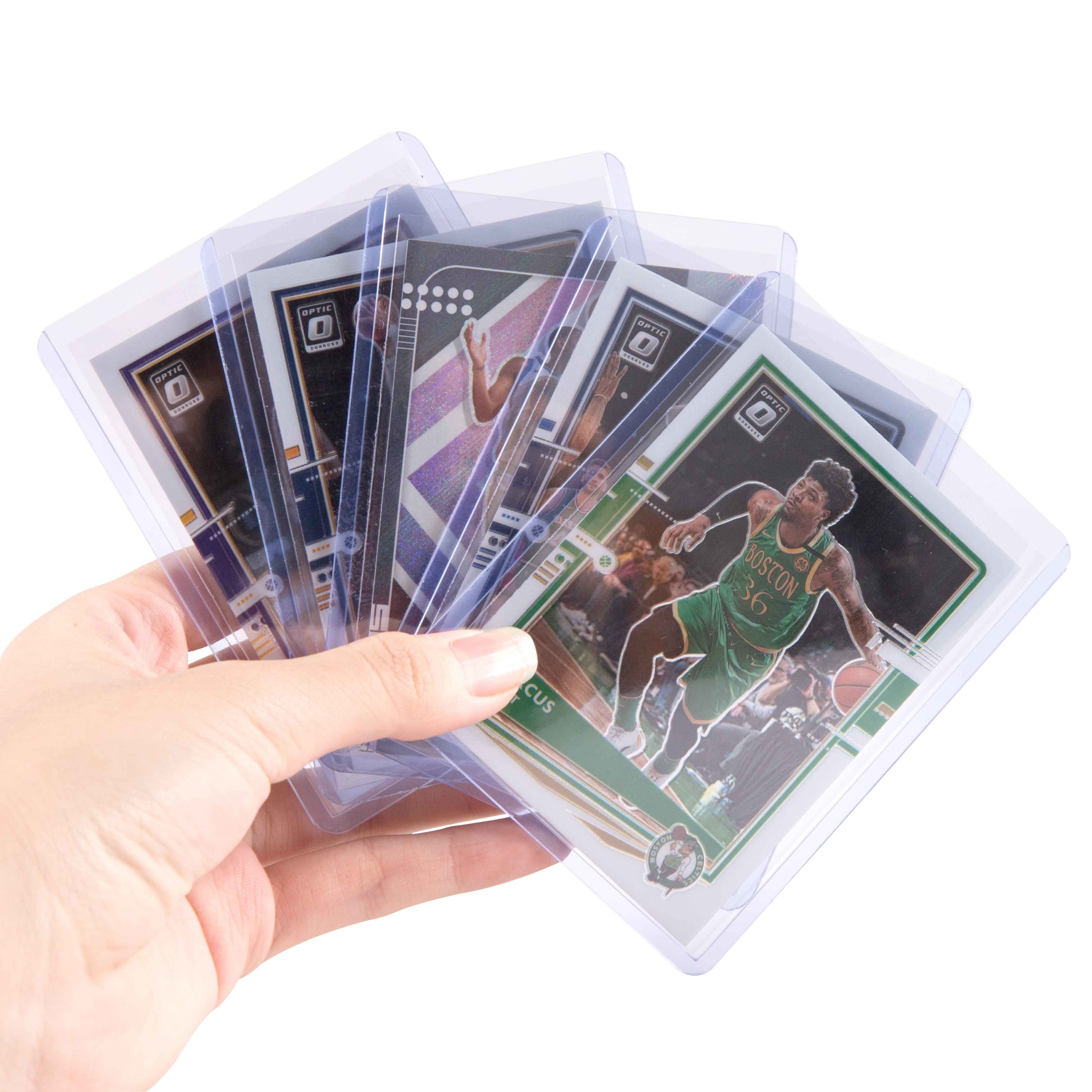 Card Case Holder For Trading Cards Hard Plastic Protector Display Case For Baseball Sport Cards