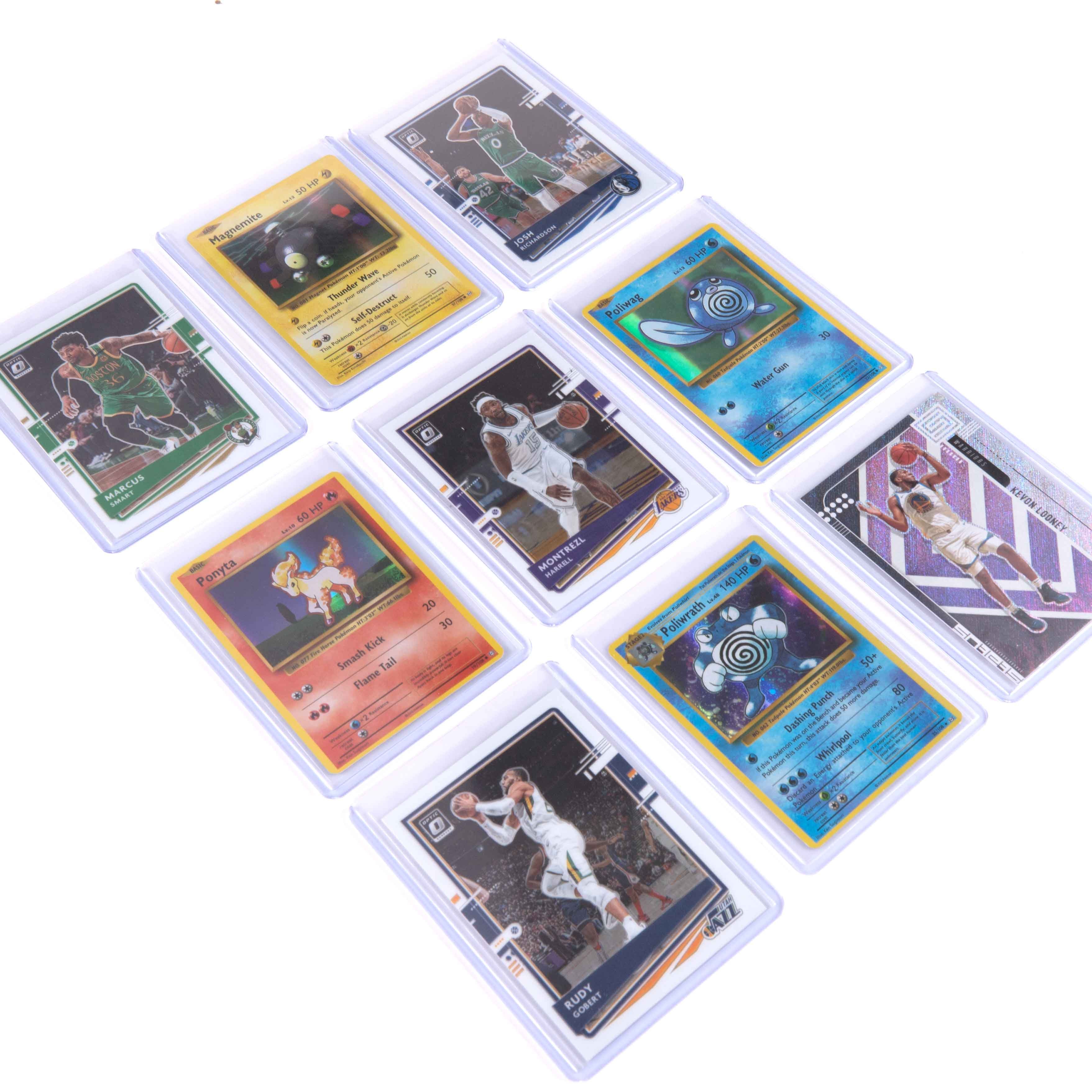 Card Case Holder For Trading Cards Hard Plastic Protector Display Case For Baseball Sport Cards