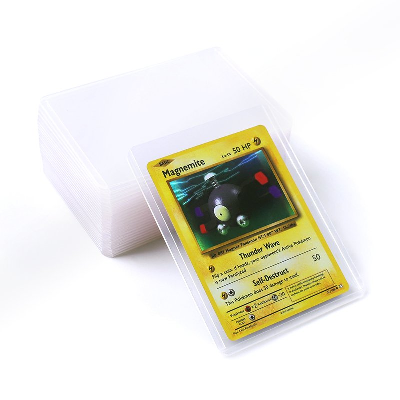 Card Case Holder For Trading Cards Hard Plastic Protector Display Case For Baseball Sport Cards
