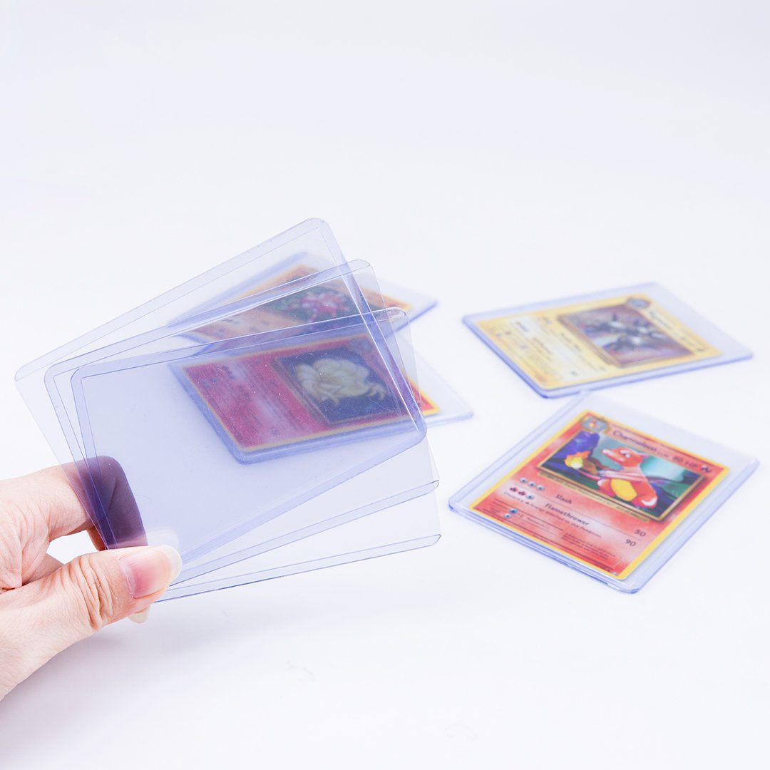 Card Case Holder For Trading Cards Hard Plastic Protector Display Case For Baseball Sport Cards
