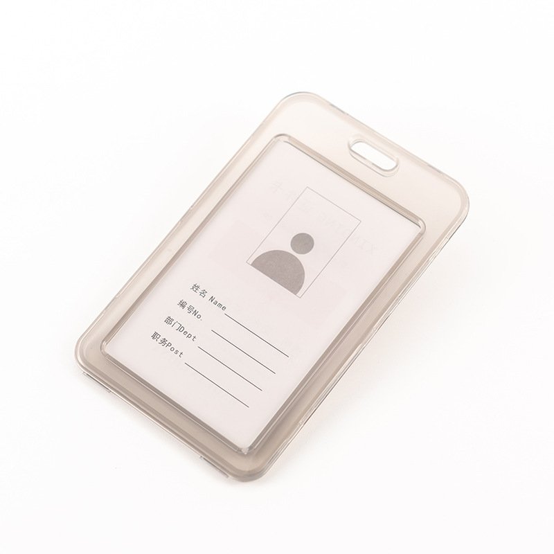 Double side Multi-color PP Card Holder/PP Plastic name badge holder