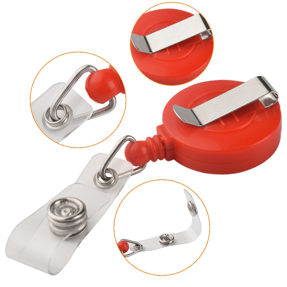Custom Logo Epoxy Sticker Accessories Sublimation Doctor CNA RN Medical Badge Reels