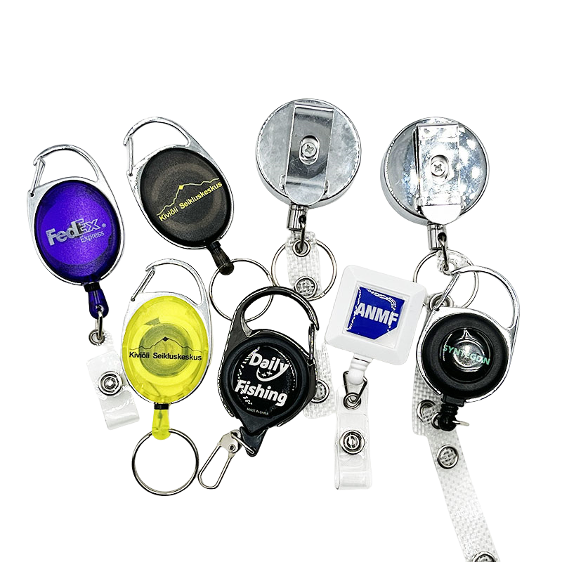 Hot Sale Heavy Duty Badge Reel Badge Reels Retractable Metal Badge Reel Design