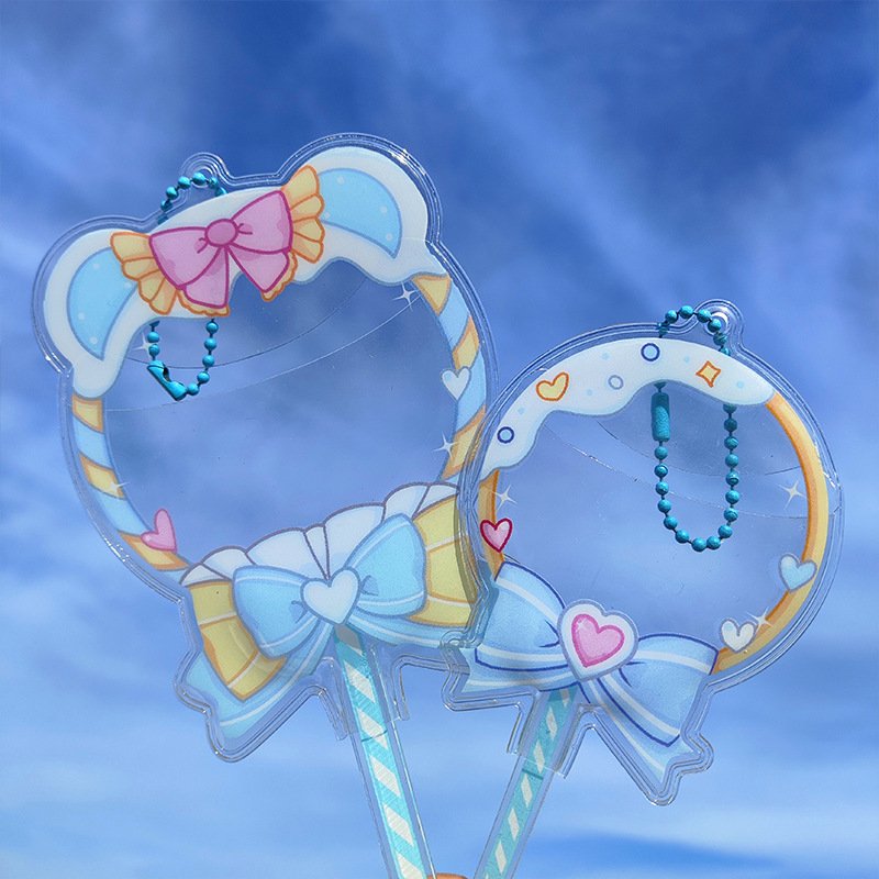 Lollipop bag badge protective cover pvc Candy Grain beauty display set grain storage decorative pain bag pendant