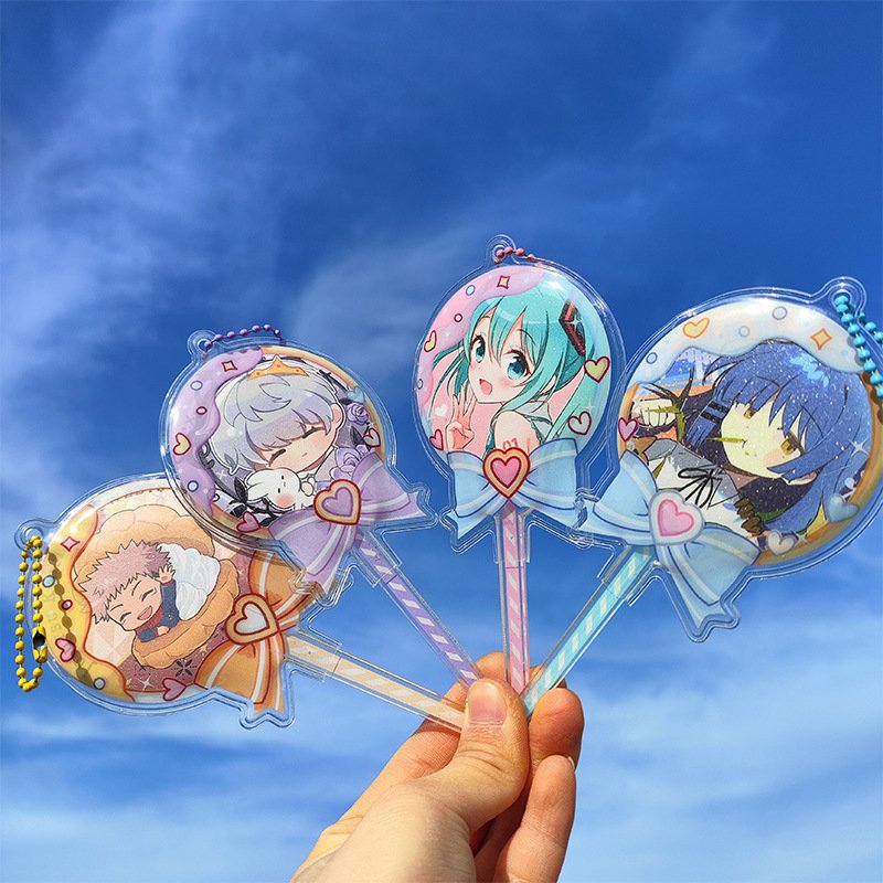 Lollipop bag badge protective cover pvc Candy Grain beauty display set grain storage decorative pain bag pendant