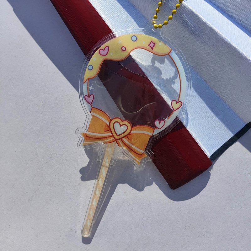 Lollipop bag badge protective cover pvc Candy Grain beauty display set grain storage decorative pain bag pendant
