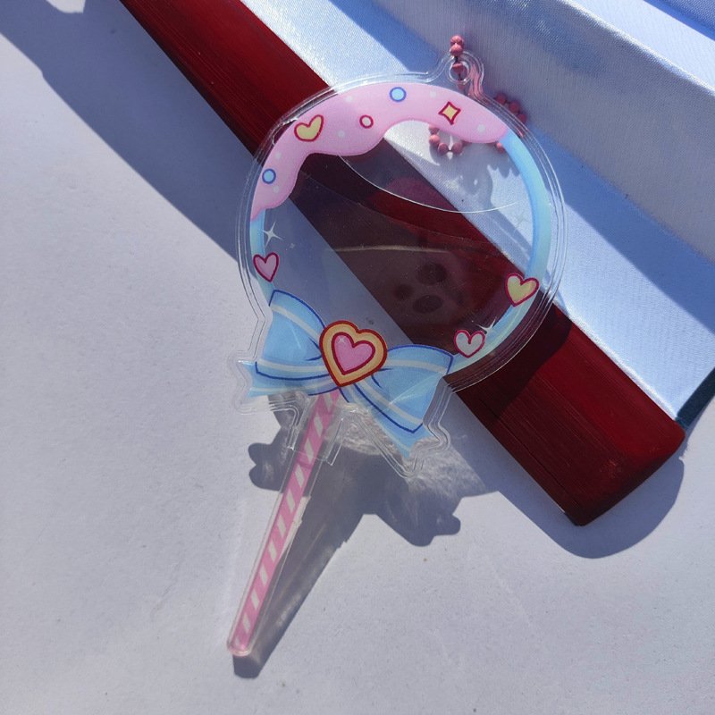 Lollipop bag badge protective cover pvc Candy Grain beauty display set grain storage decorative pain bag pendant