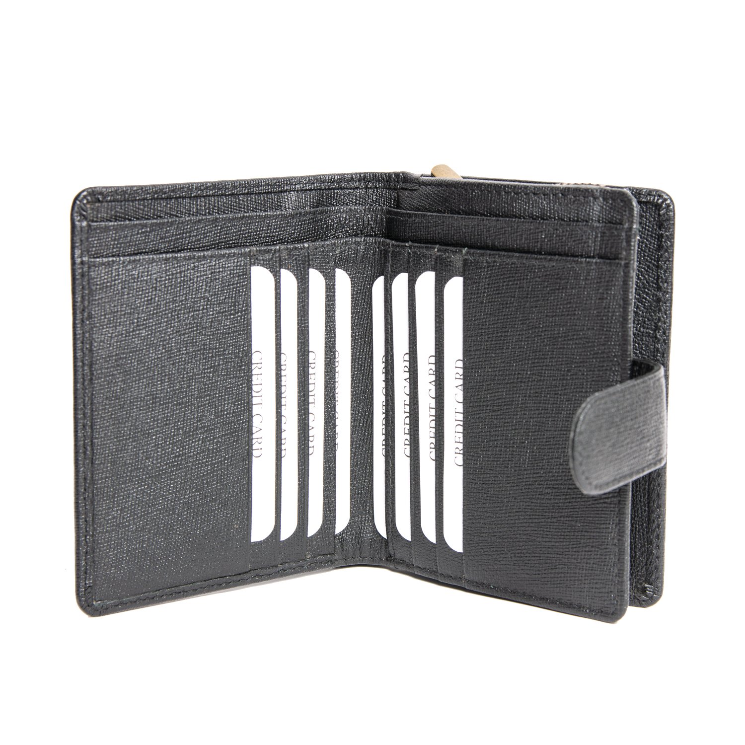 Hot Selling Men's Vintage Style Bifold Genuine Leather Wallet Premium Short RFID Feature Card Holders for Cash Storage