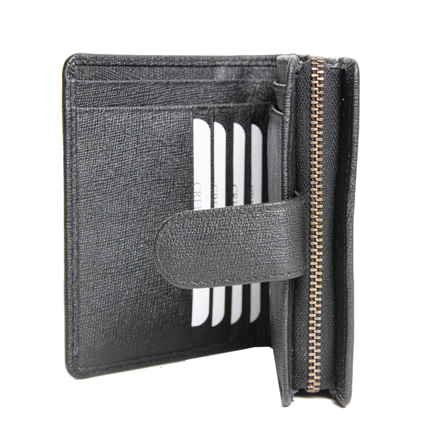 Hot Selling Men's Vintage Style Bifold Genuine Leather Wallet Premium Short RFID Feature Card Holders for Cash Storage