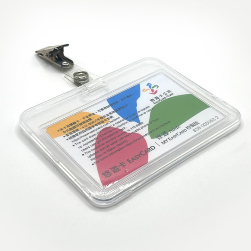 Horizontal Hard Plastic Badge Holders For Business