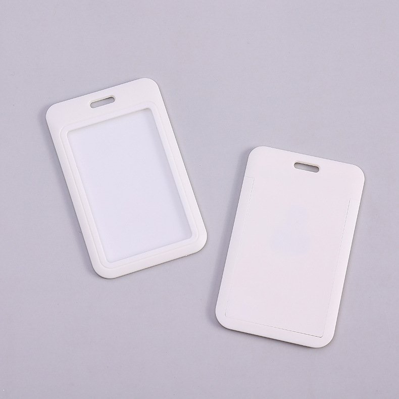 ABS Plastic Cartoon Tag Student Card Holder Set Work Card Set Badge Wholesale-for Promotional Lanyards