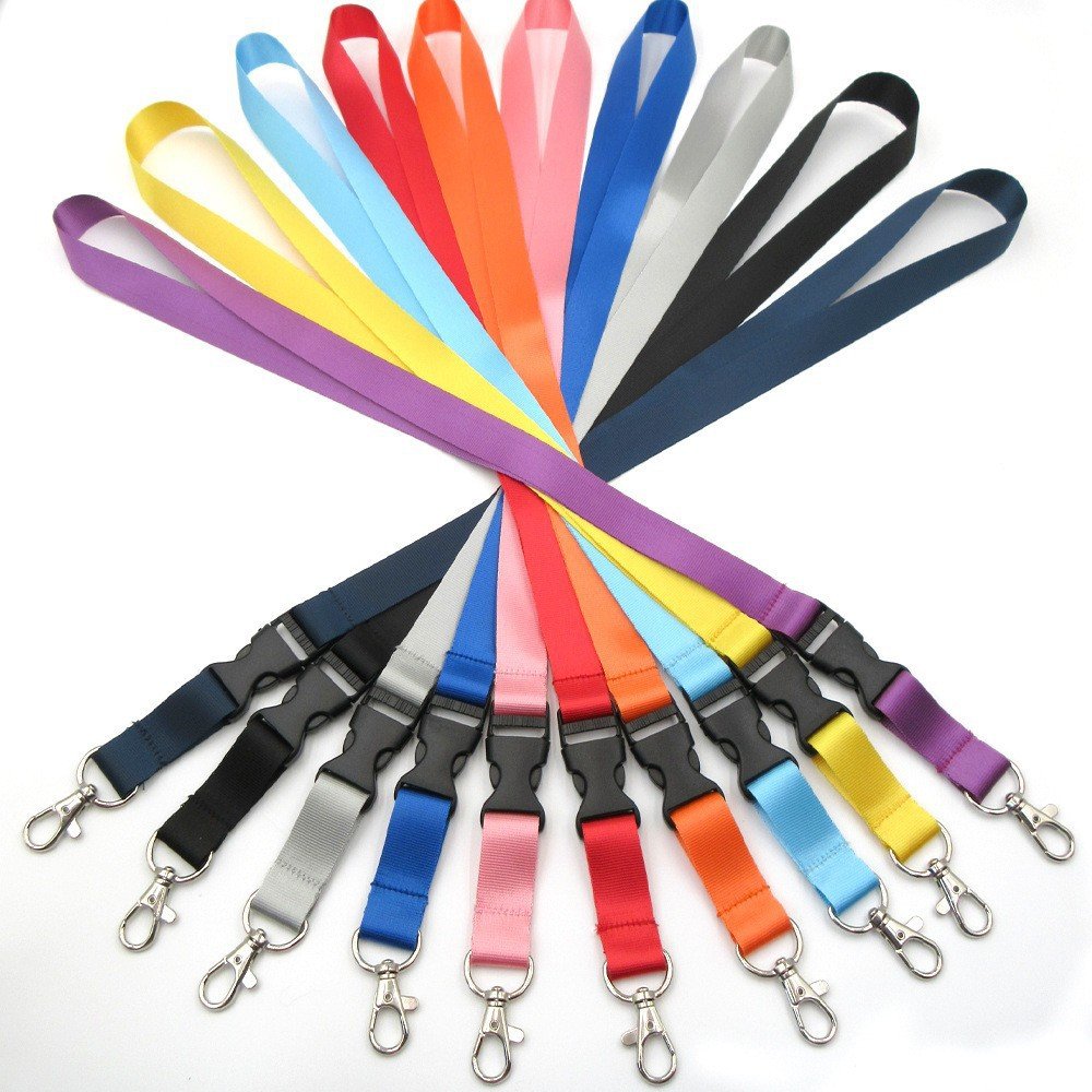 Factory Price Custom Design Logo Heat Transfer Dye Sublimation Printed Lanyard With Badge Reel