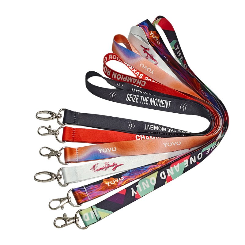 Wholesale No minimum order Cheap lanyards/lanyard with id holder/badge reel Lanyard