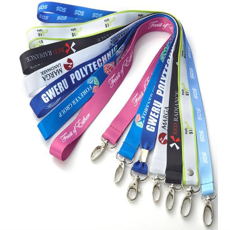 Wholesale No minimum order Cheap lanyards/lanyard with id holder/badge reel Lanyard