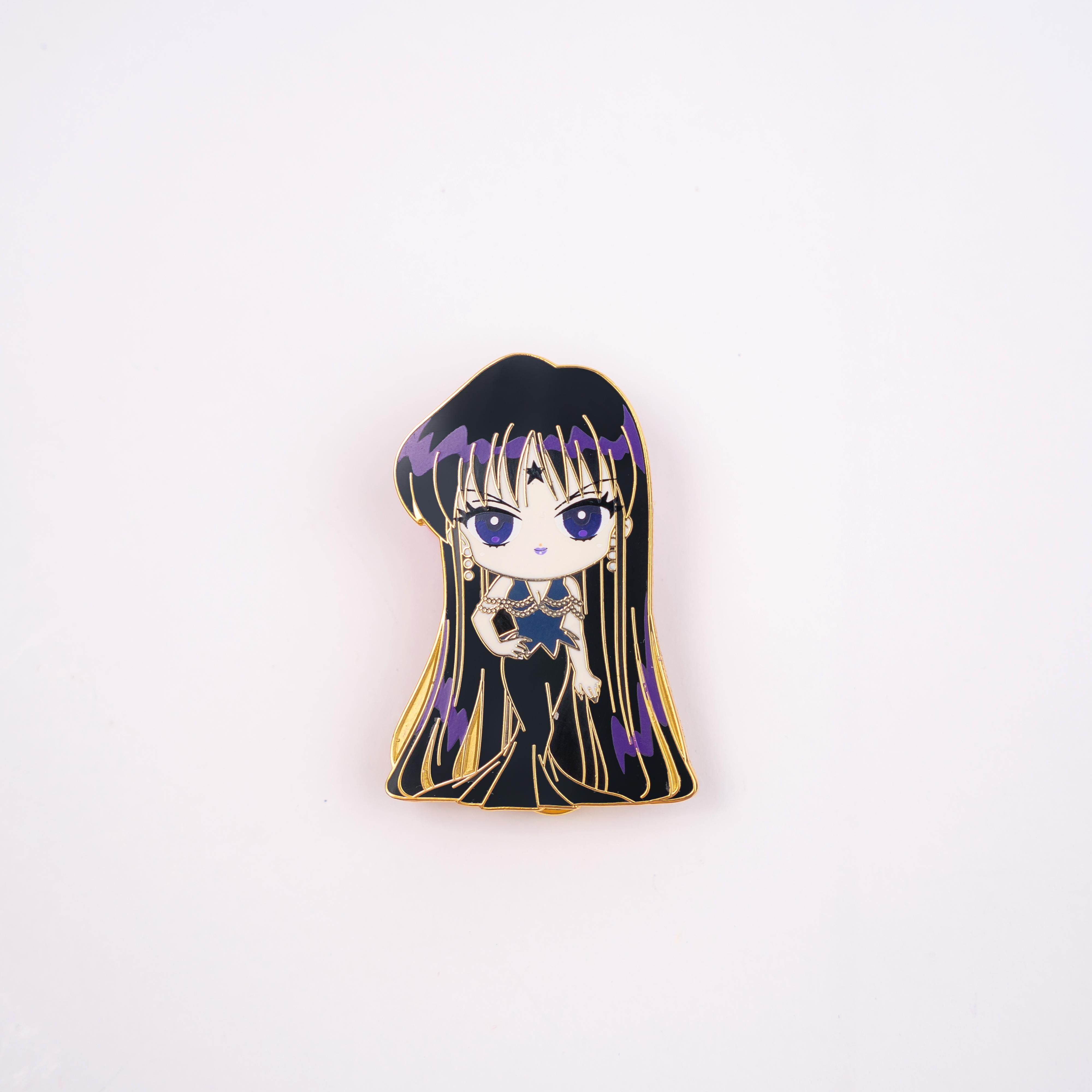 Cheap Custom Lapel Pins Maid Shape Hard Enamel Pin Lapel Pin Badge