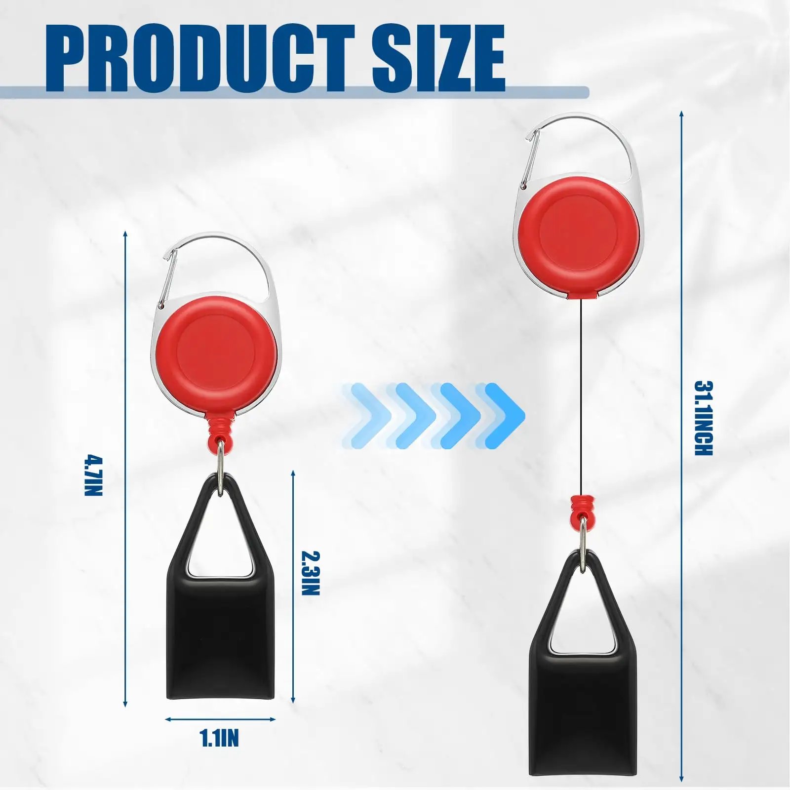 Top Selling ABS Retractable Lighter Key chain Cheap Plastic Badge Holder Clip Wholesale Lighter Keychain Leash Holder