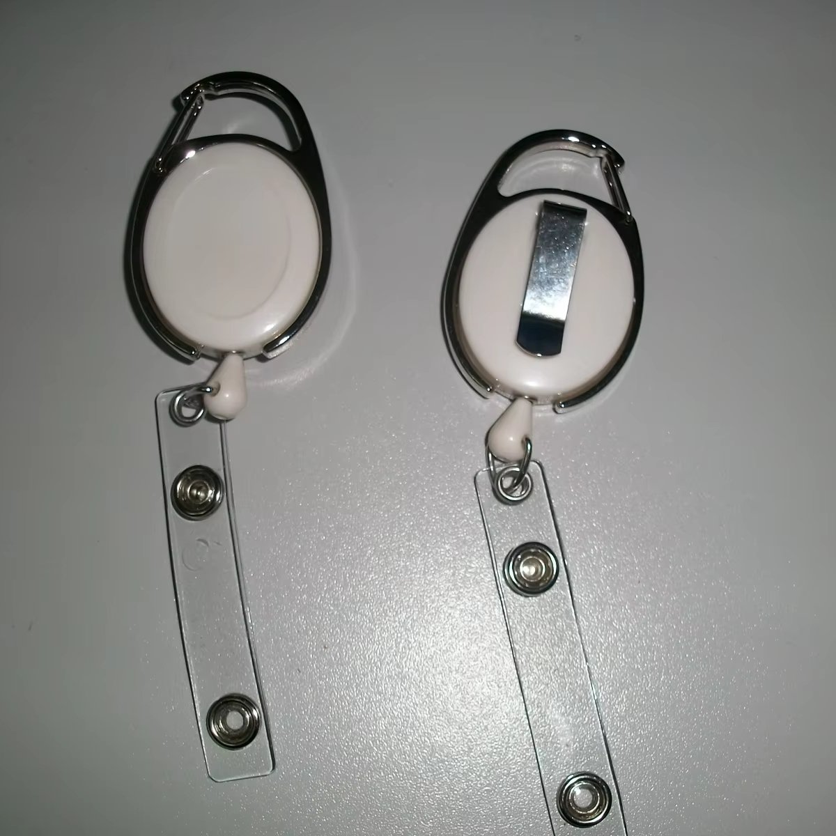 Hot Sale Multiple Custom Plastic Badge Reel Retractable Nurse Lanyard Name Id Card Magnetic Badge Holder