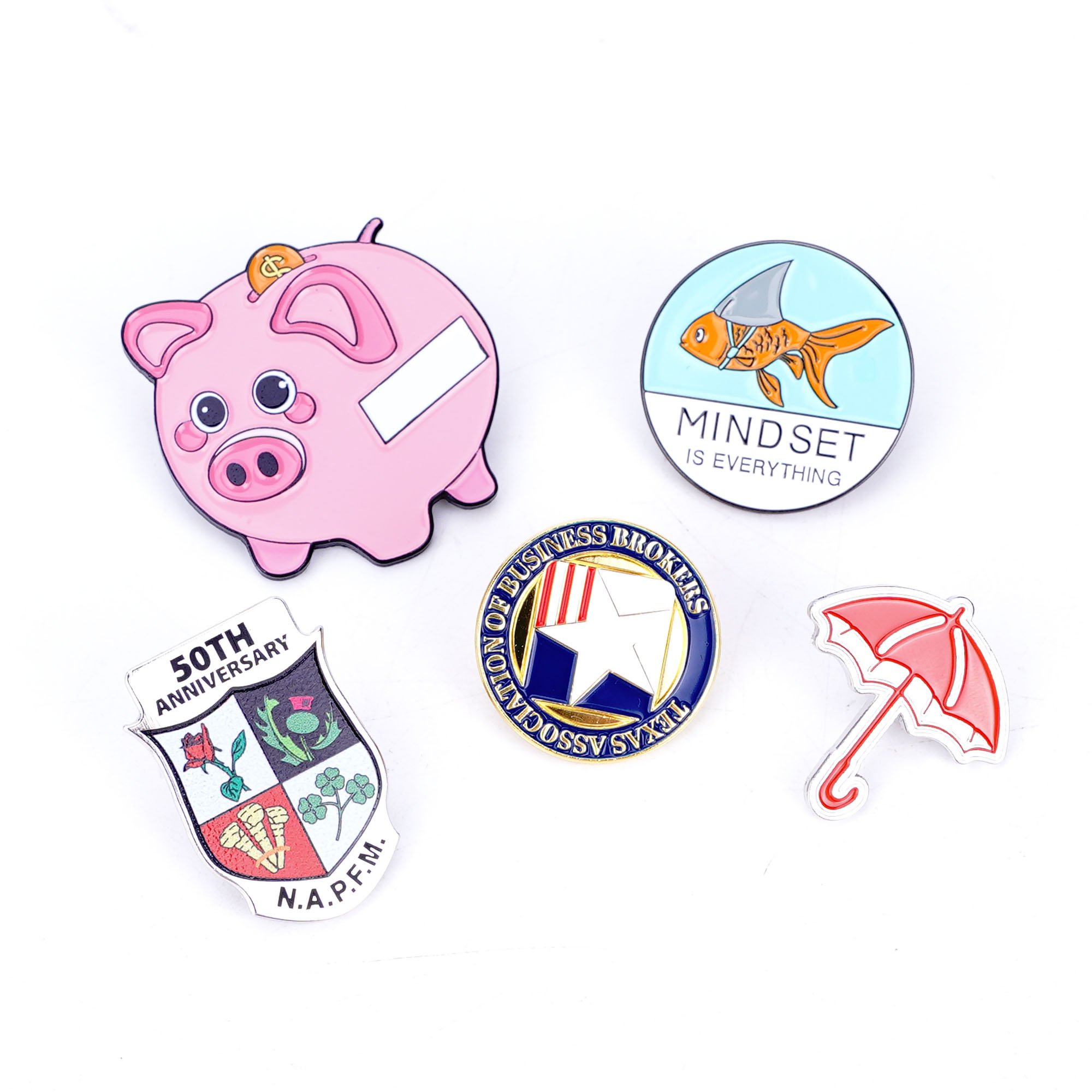 Wholesale Metal Pins Supplier Glitter Brooch Hard Enamel pin Soft Lapel Badge Manufacturer Custom Enamel Pin